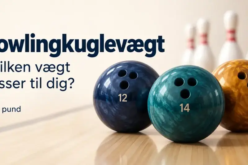 Bowling kuglevægt: hvilken vægt skal din bowlingkugle have?
