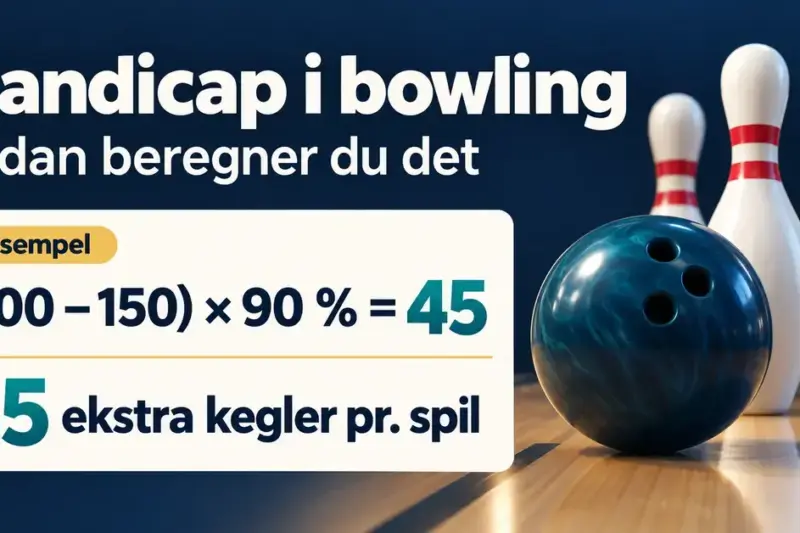 Handicap i bowling: hvad det er, og hvordan du beregner det